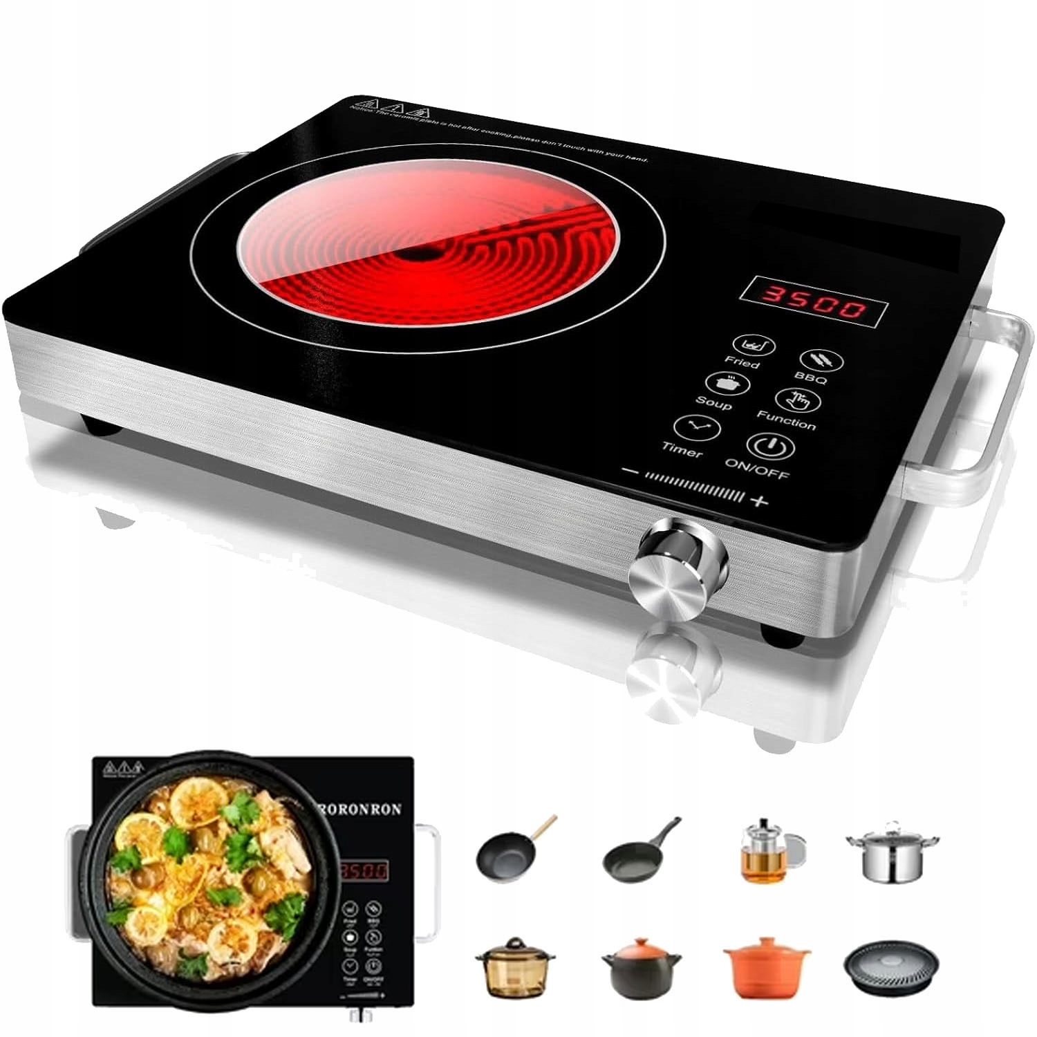 Okulary Precyzyjne Lupa Na Głowę Mocny Led 5X Czołowa Do Majsterkowania