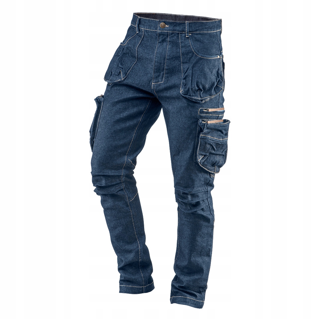 Spodnie robocze Denim 5-kieszeniowe rozmiar L Neo 81-229-L