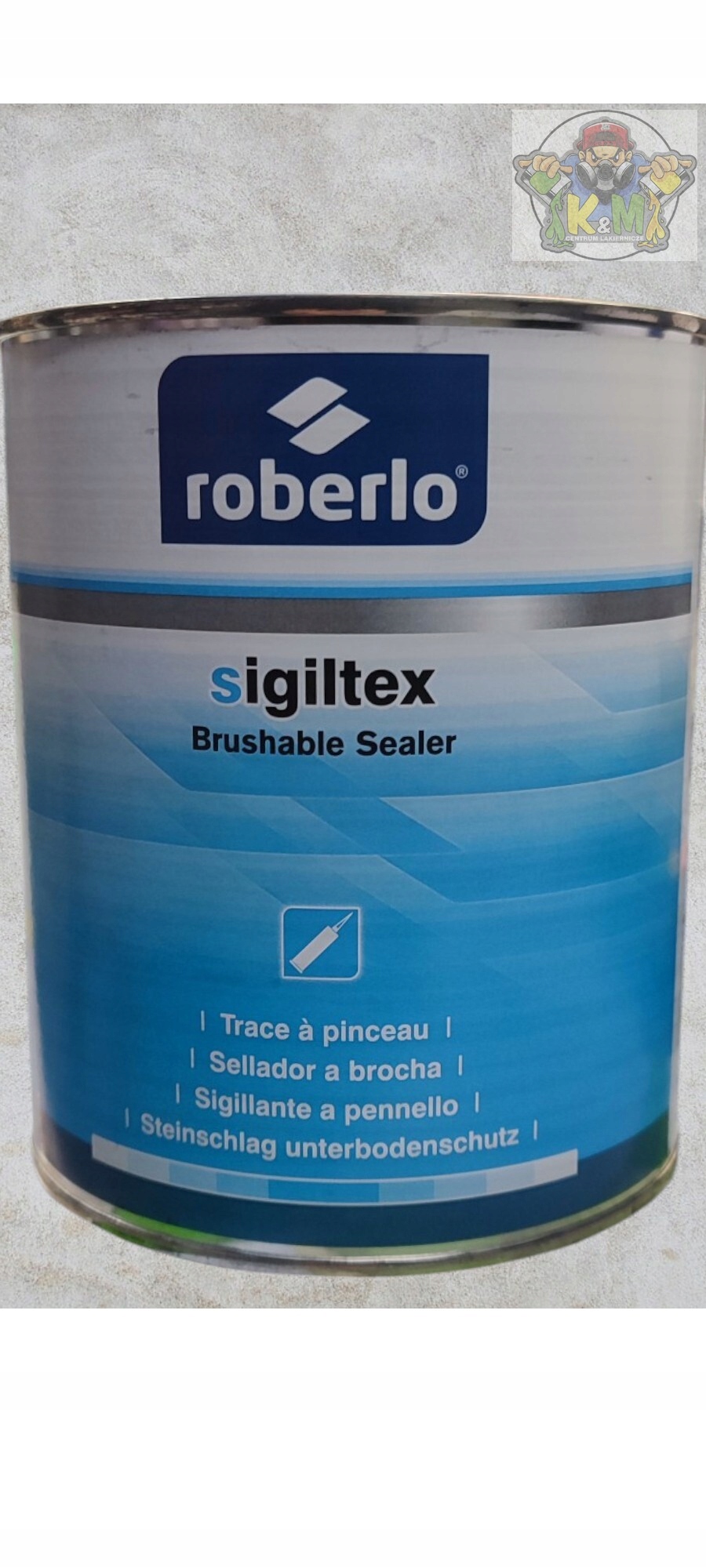 Roberlo Sigiltex Masa Uszczelniająca z Aluminium 1kg