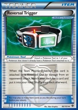 Pokemon Tcg Item Reversal Trigger (plb 86) Stan excellent