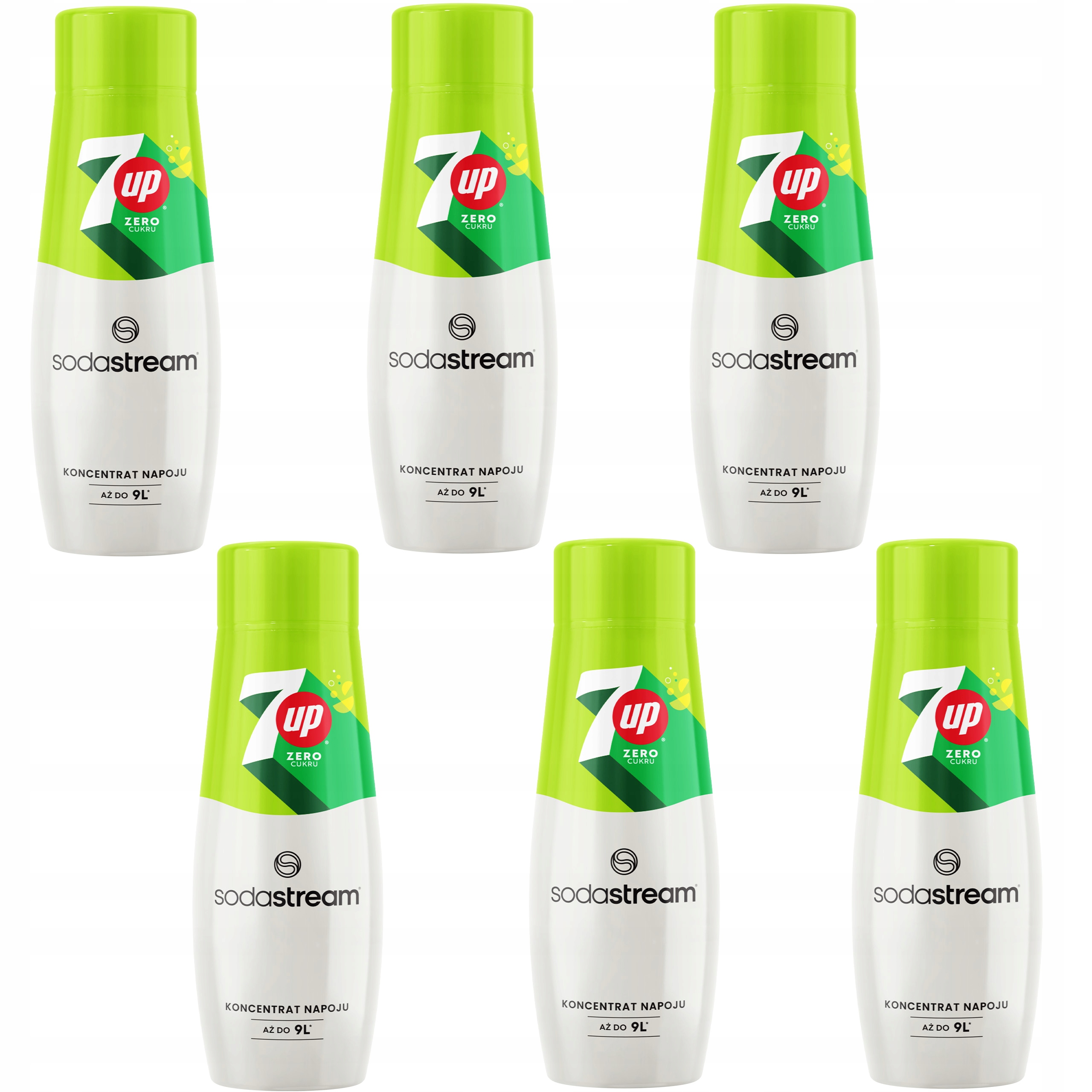 Levně SodaStream sirupy 0 cukru do saturátoru 6x7UPFree.