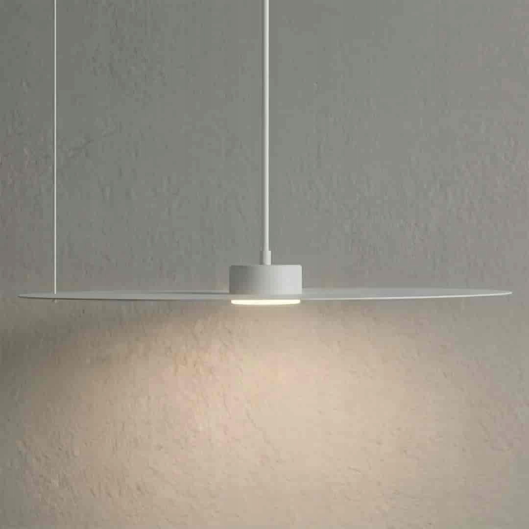 Závesná lampa Piatto biela 1xGX53 fi 550 mm