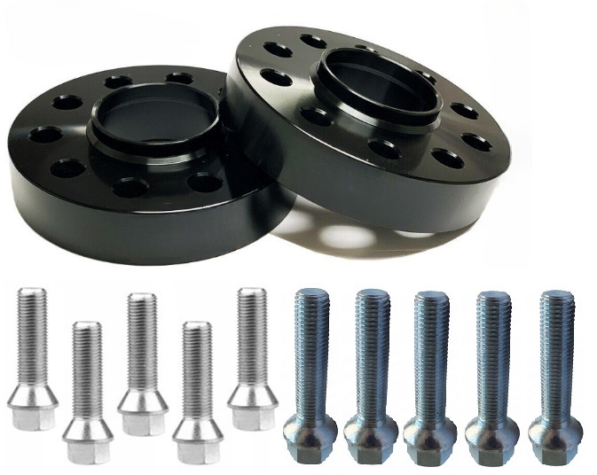 

Dystanse Czarne Audi A4B8A5A6 5x112 66.5 25mm+śrub