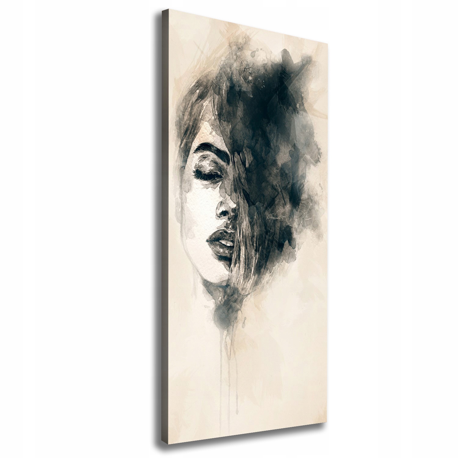 

Foto obraz na płótnie Abstrakcja kobieta 50x125 cm