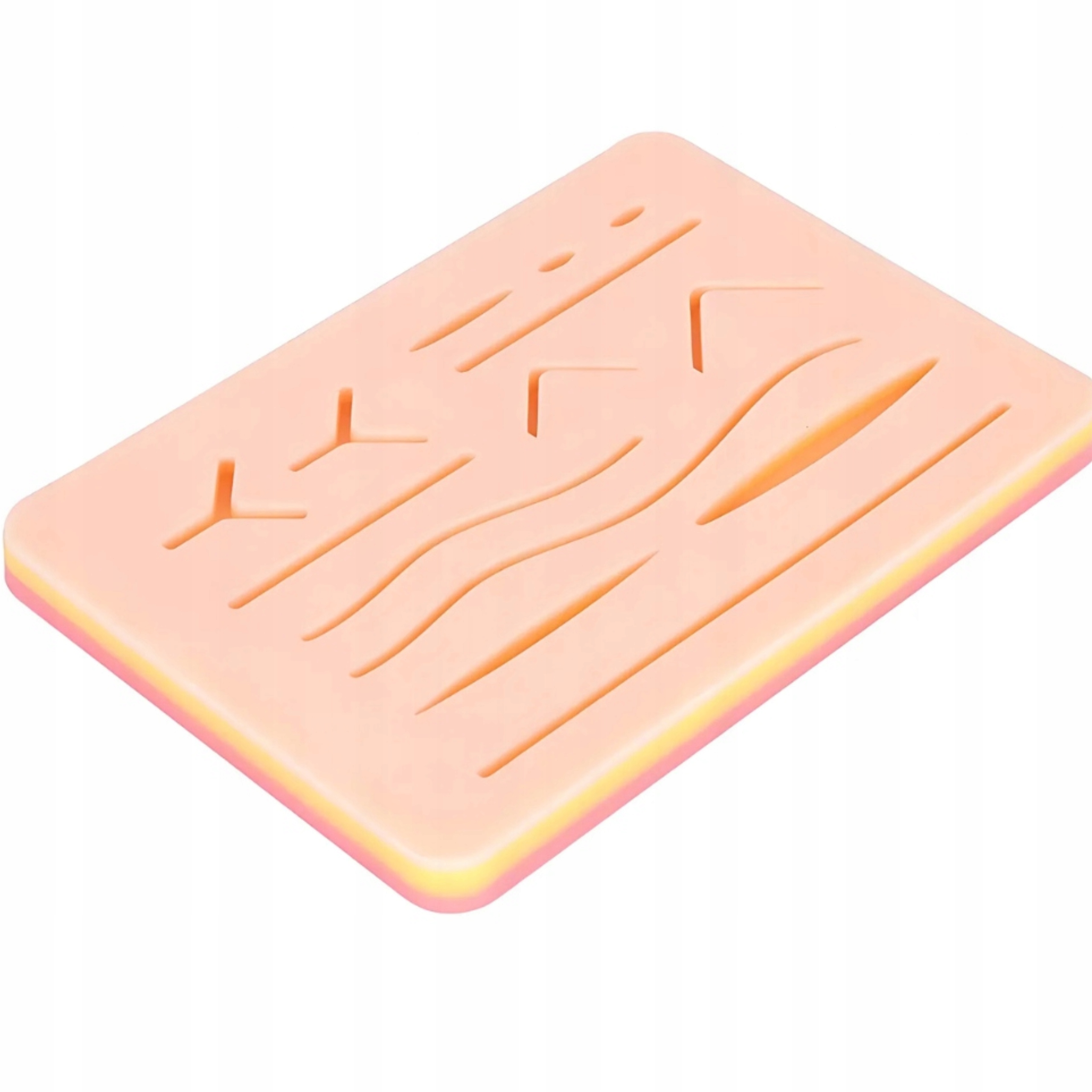 Skinpad do nauki szycia chirurgicznego RegMag 17 × 12 cm – Zawartość