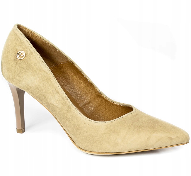 Boty Prestige 2106 37 Béžová Semiš