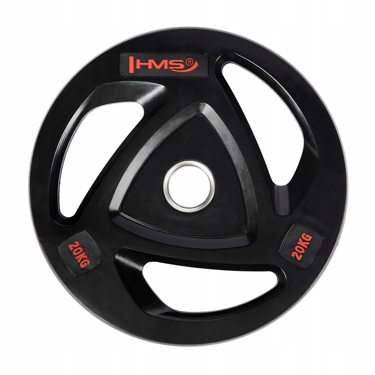 Olympijský Pogumovaný Talíř Hms TOX20 Černý 20 Kg