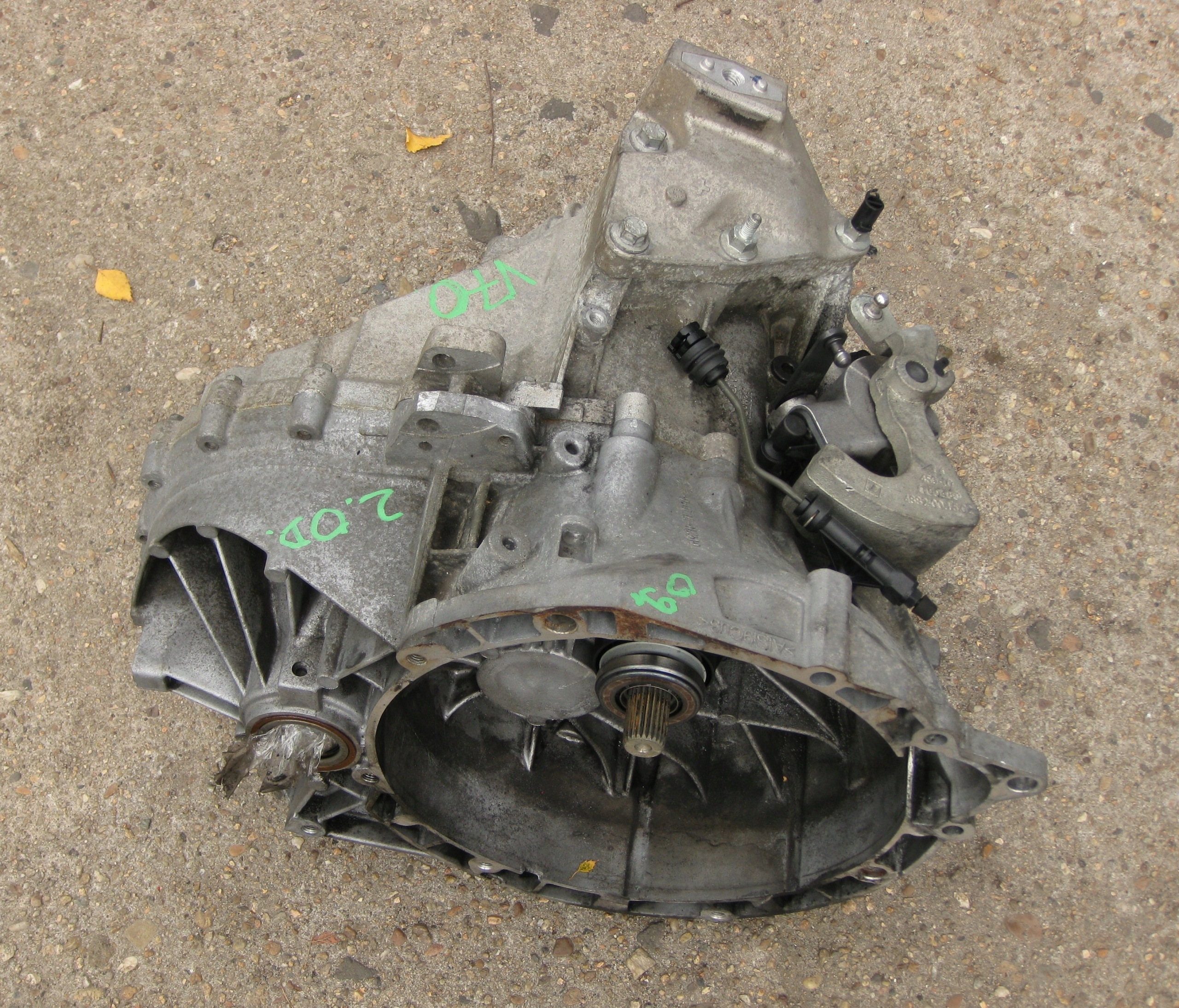 VOLVO V70 2.0 D 09R gearbox, manual 8G9R7002RC