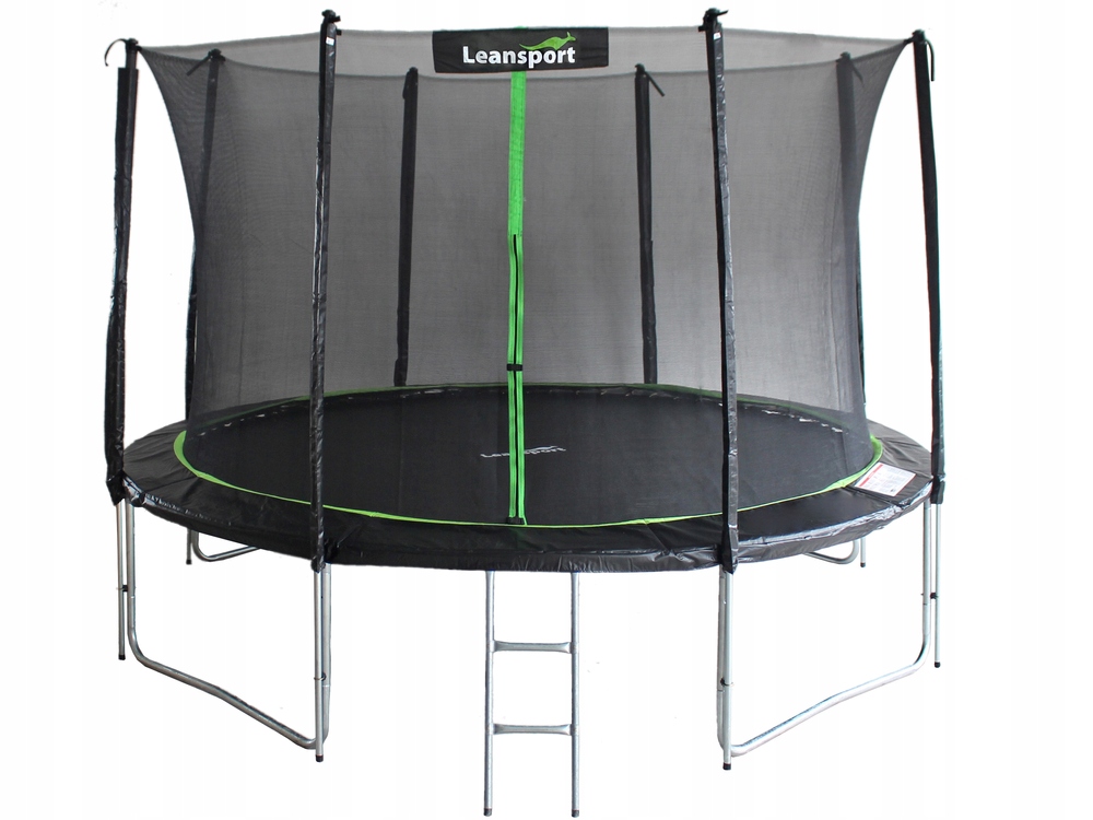 TRAMPOLINA OGRODOWA Z SIATKĄ DLA DZIECI 366cm 12FT