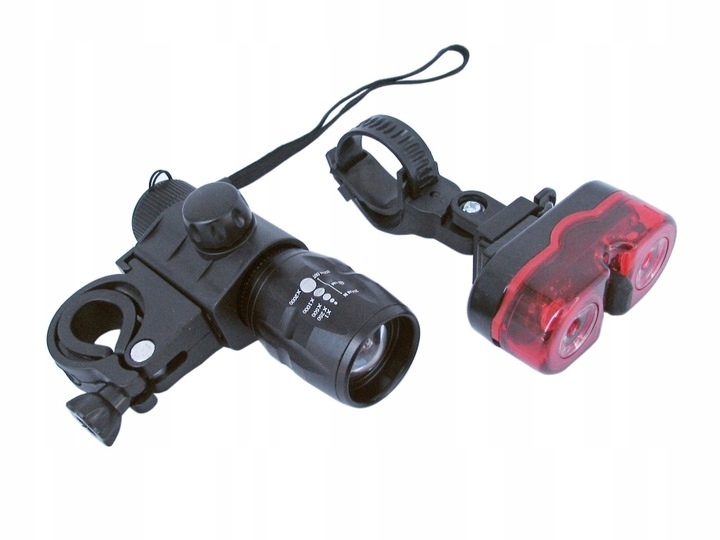 

Lampy OŚW05 Na Rower Led Kpl Baterie JY-359/528
