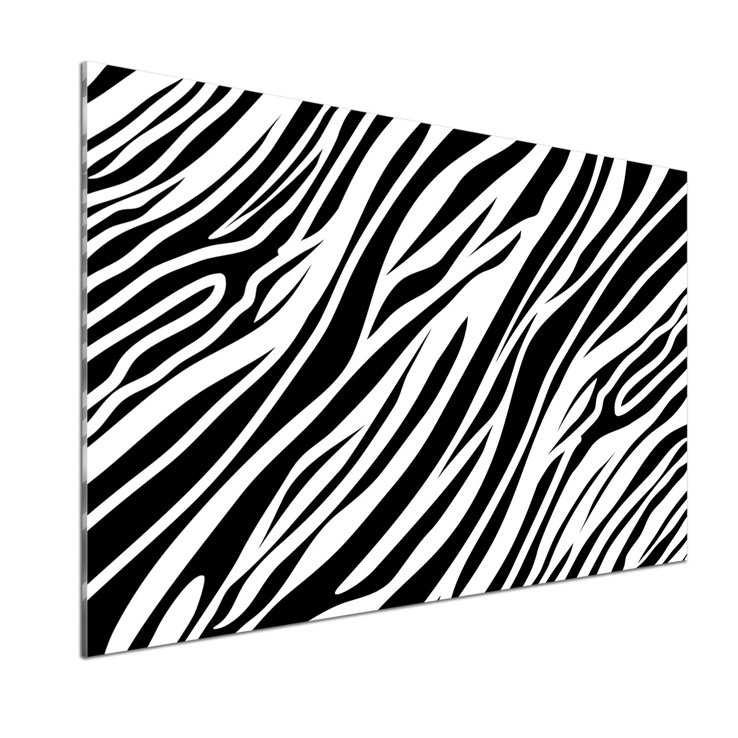 Panel mezi nábytkem v kuchyni Zebra pozadí 100x70 Lepidlo