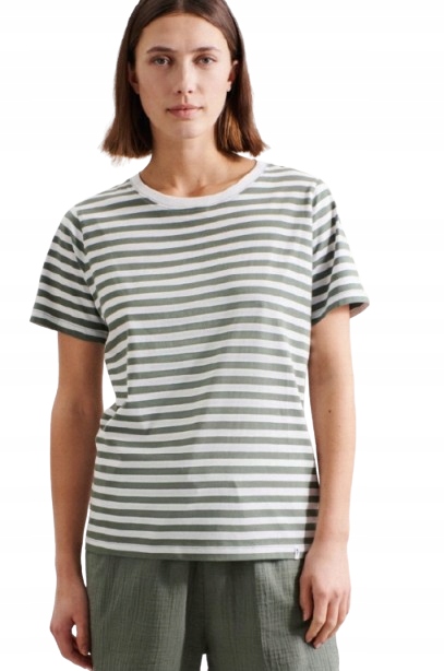 Seidensticker Dámské Pyžamové Tričko S Pruhy Zelené Bavlna L 2_6