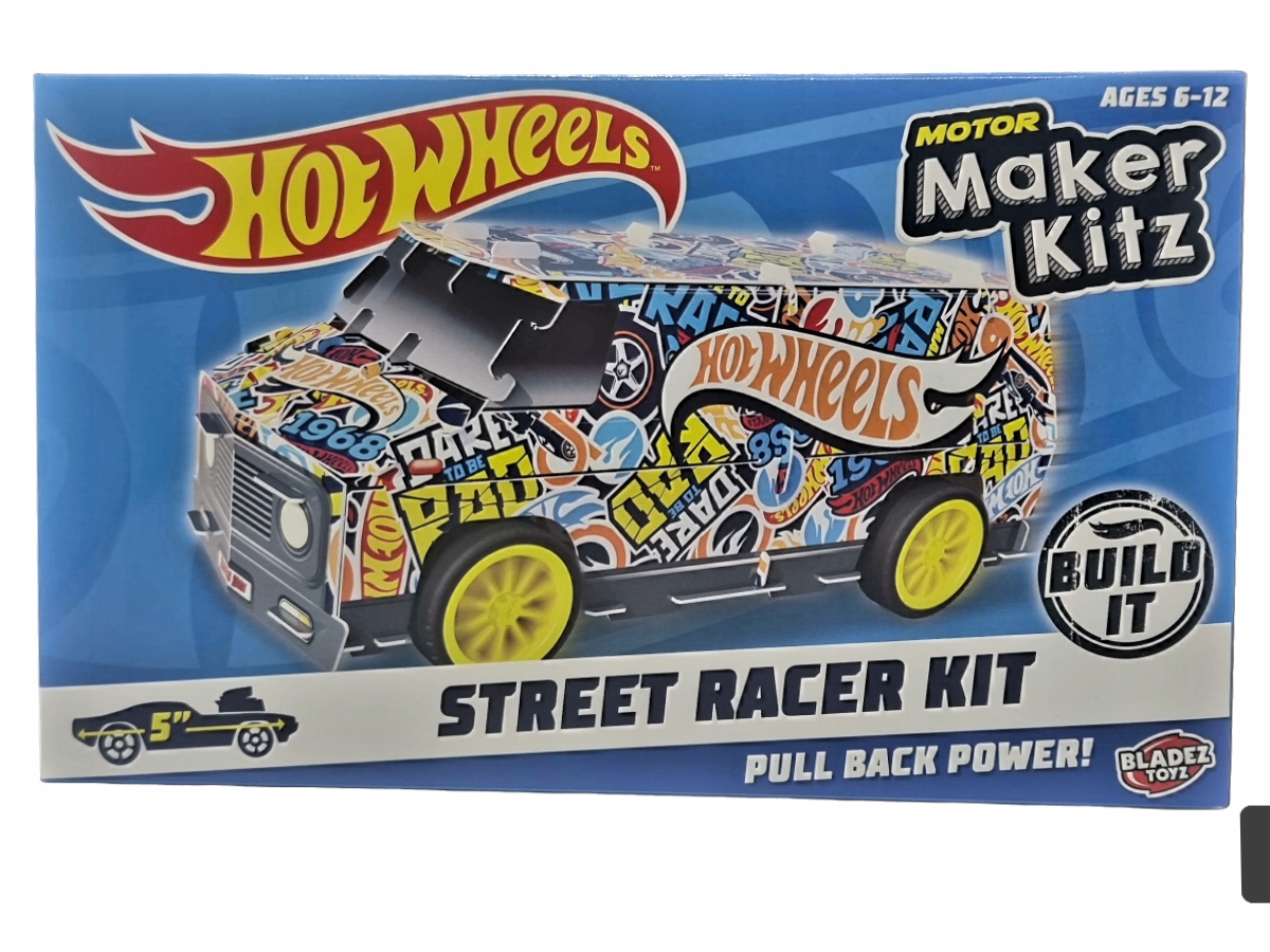 Hot Wheels Maker Kitz auto zestaw do składania SUPER VAN