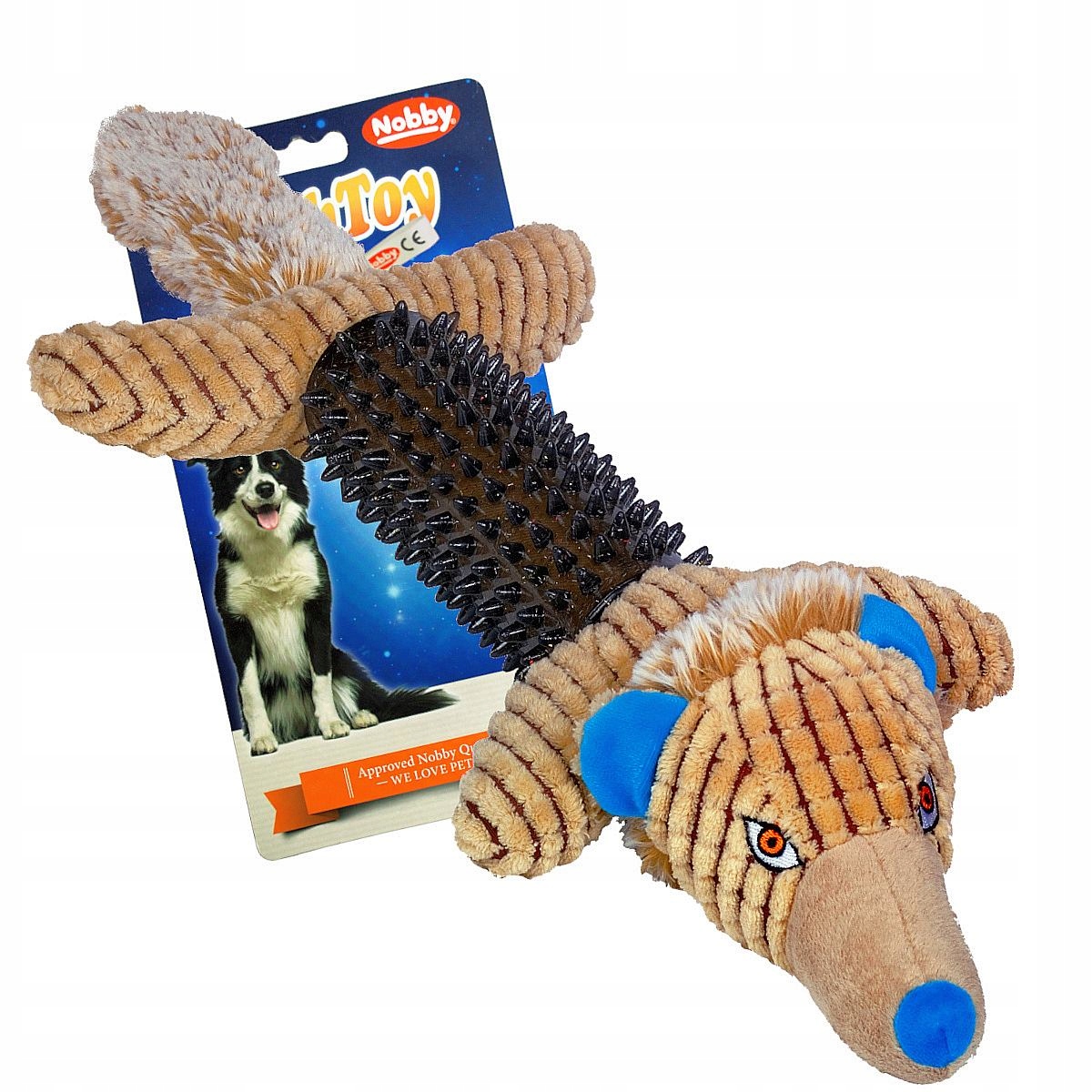 

Piszczałka gryzak pluszak dla Psa Nobby PlushToy