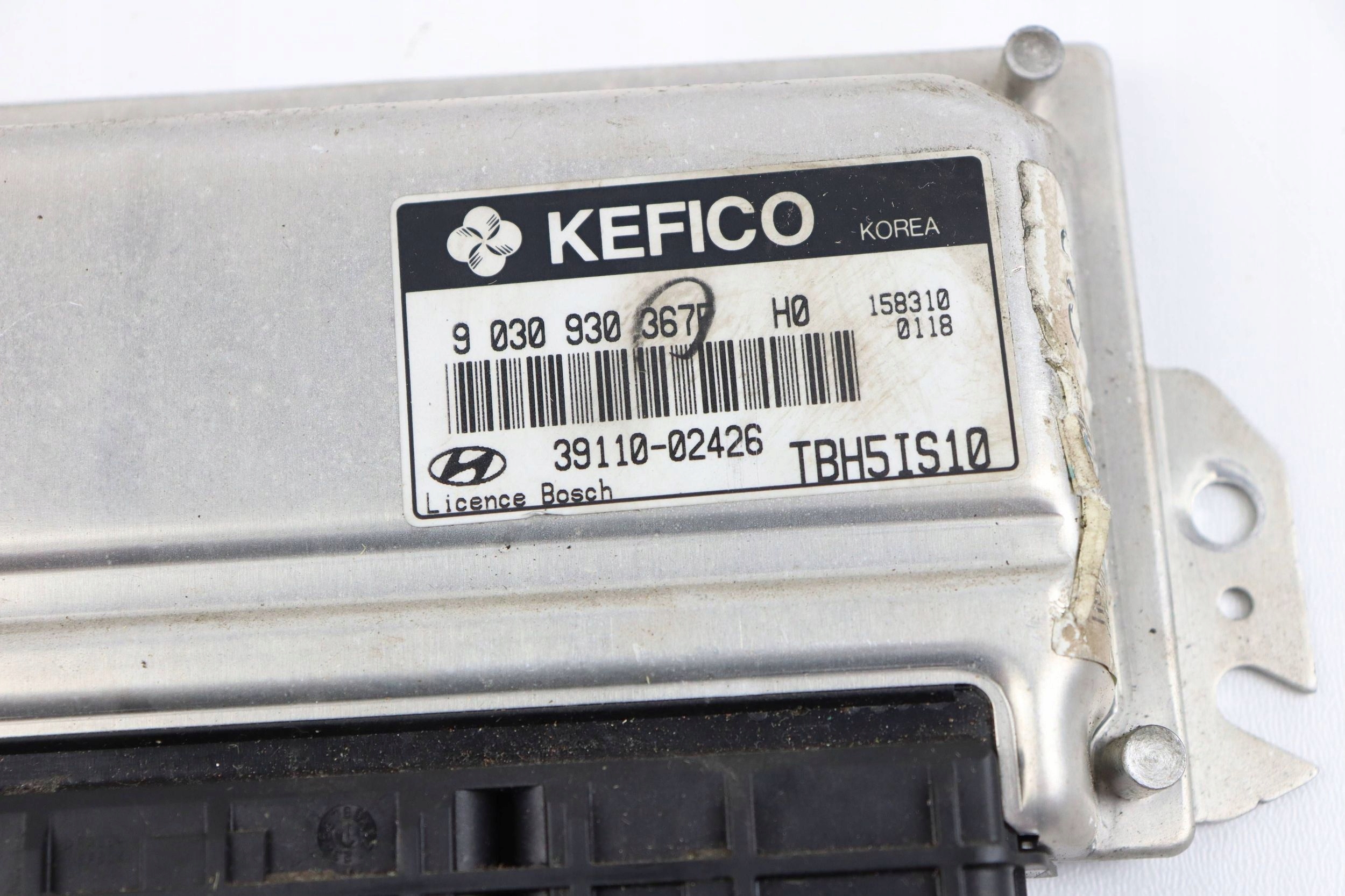 HYUNDAI GETZ computer control unit of the engine ECU 1.1B 39110-02426 9030930367F