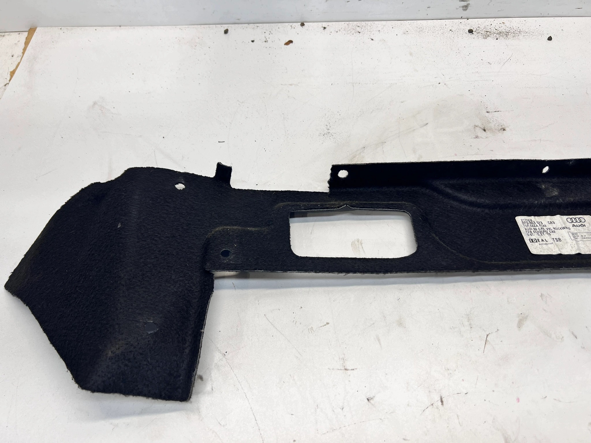 upholstery boot CABRIO AUDI A5 8F 8F0863573