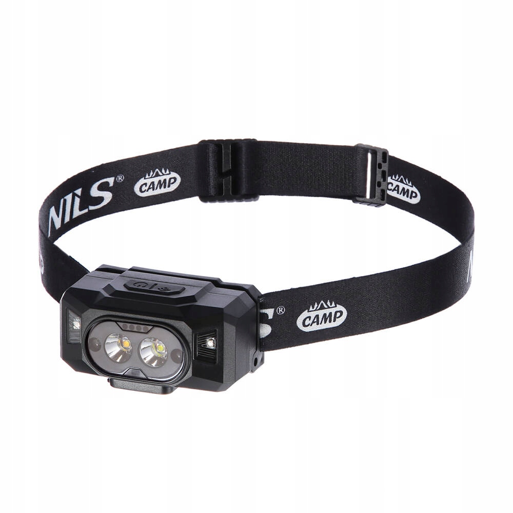Lampa akumulatorowa czołówka Nils Camp Led wejście Usb, wodoodporna