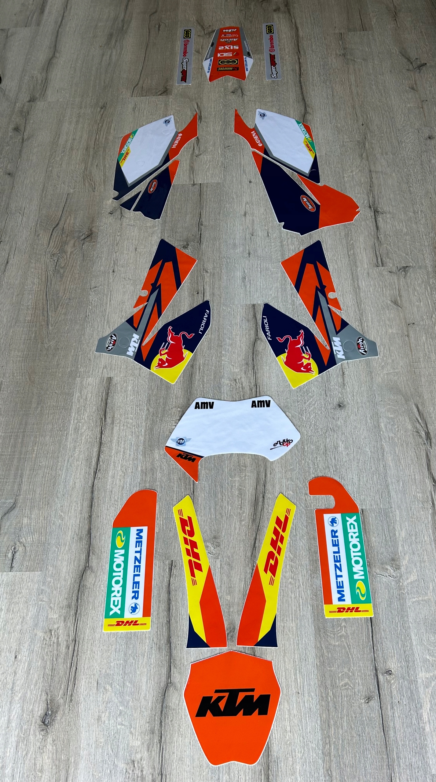 Ktm Exc 05-07 vrchná dyha z Italie Cubamoto