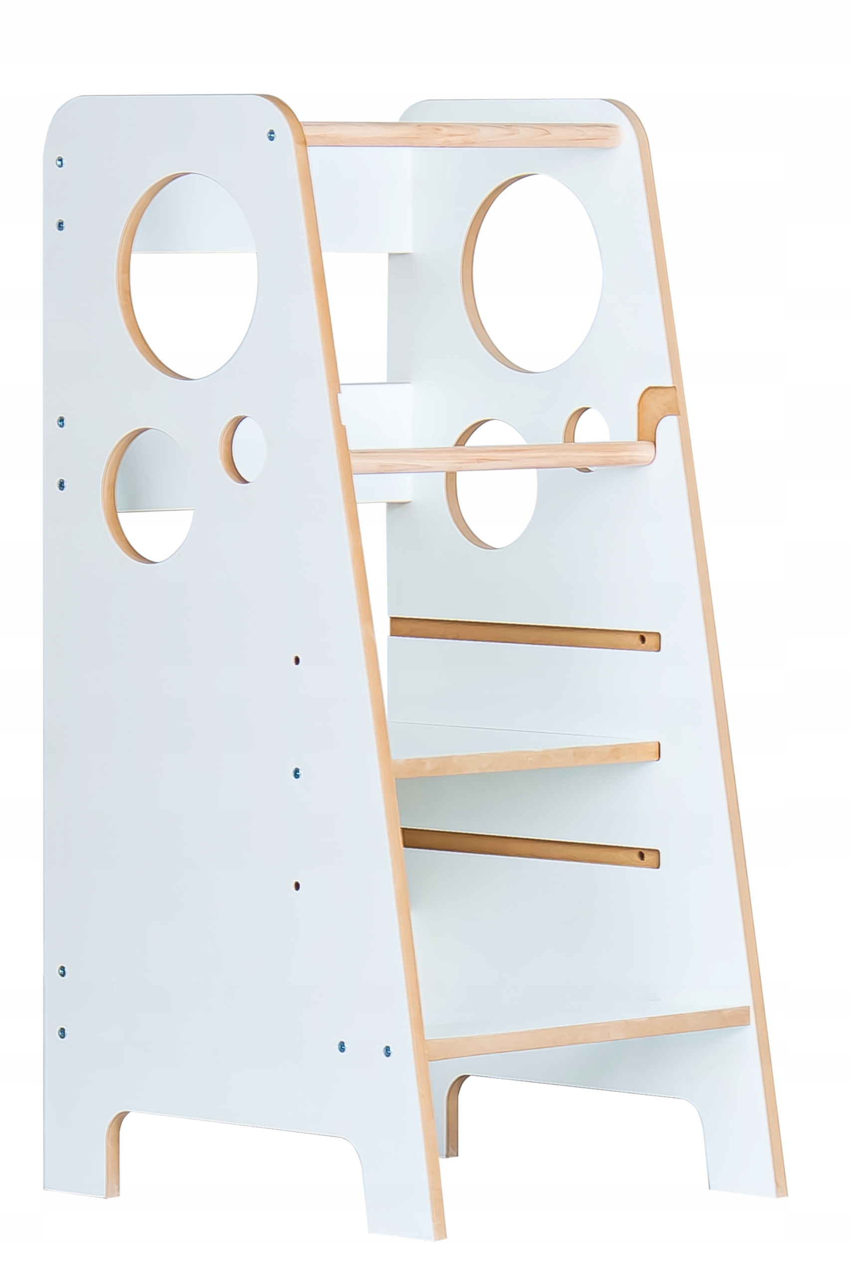 Kitchen Helper | Pomocnik Kuchenny Montessori | Regulowany | Biały |