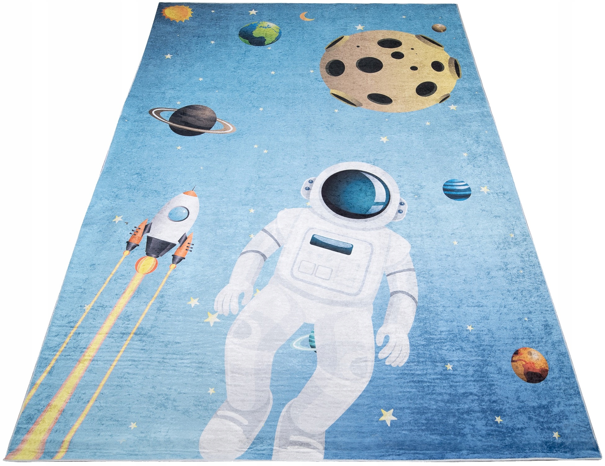 Koberec Barevný Dětský 80x150 Astronaut