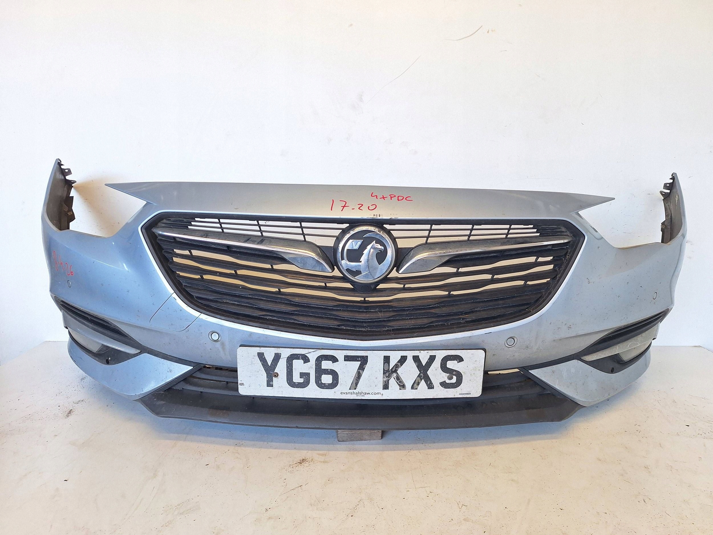 OPEL INSIGNIA B 17-20 bumper + PDC