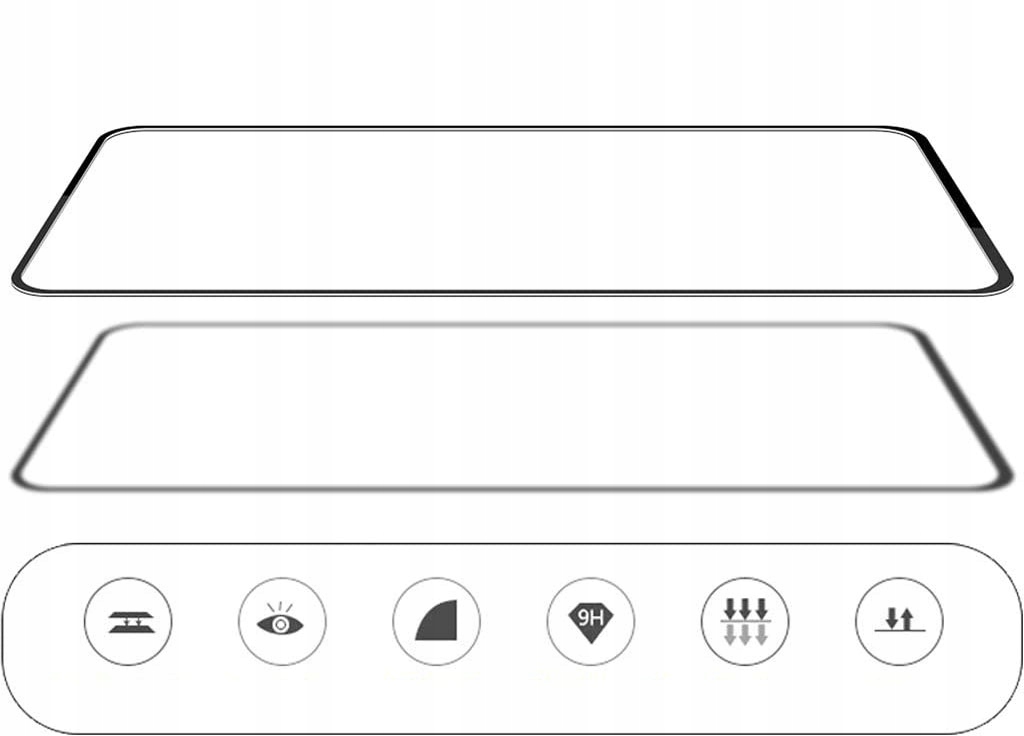 Szkło Full Glue do Xiaomi Mi 10T / Mi 10T Pro Przeznaczenie Xiaomi
