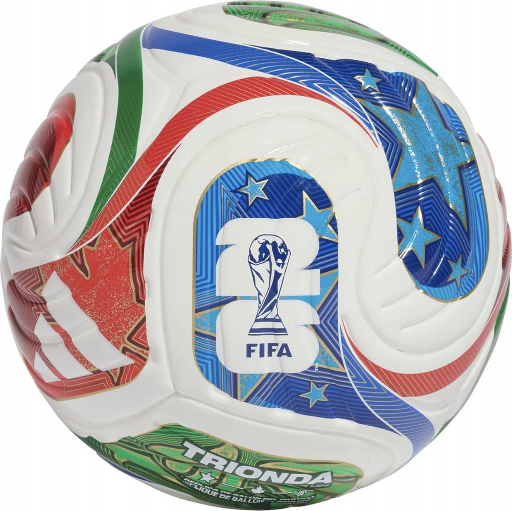 PIŁKA NOŻNA ADIDAS WORLD CUP 26 TRIONDA FIFA MINI JD8034 r 1