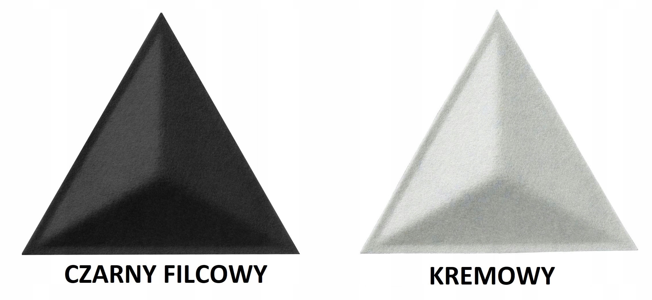 PANELE ŚCIENNE FILCOWE TRÓJKĄT 30X26 ECO SOFT 1 Jednostka sprzedaży sztuka
