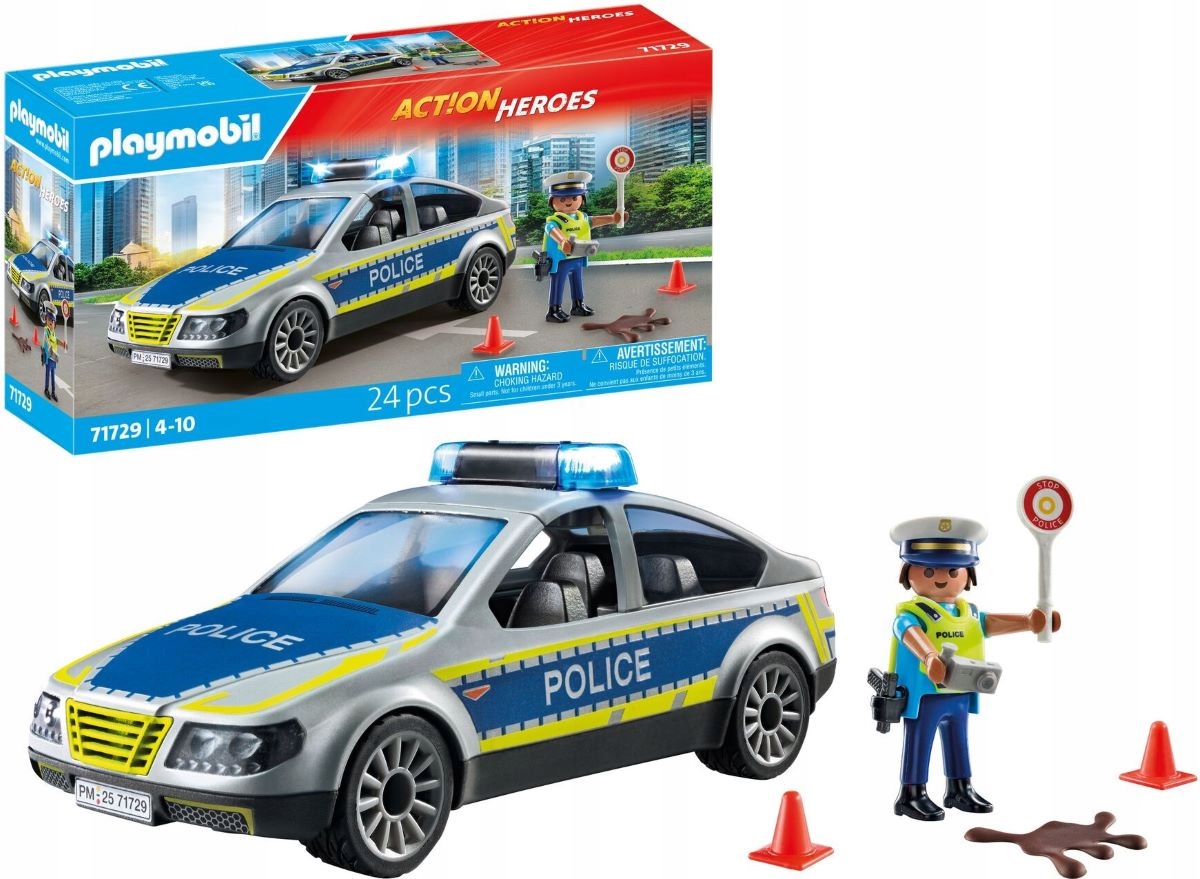 Playmobil Politieauto 71729 merk PLAYMOBIL