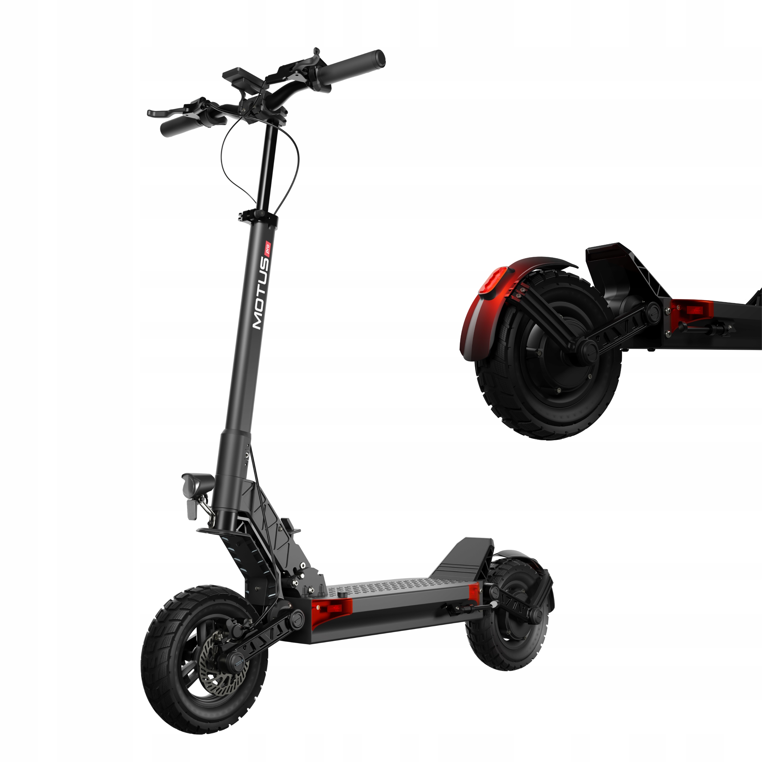 Vozidlo Motus PRO10 1400W elektrické 18Ah dojezd 70 km rychlost 50 km/h