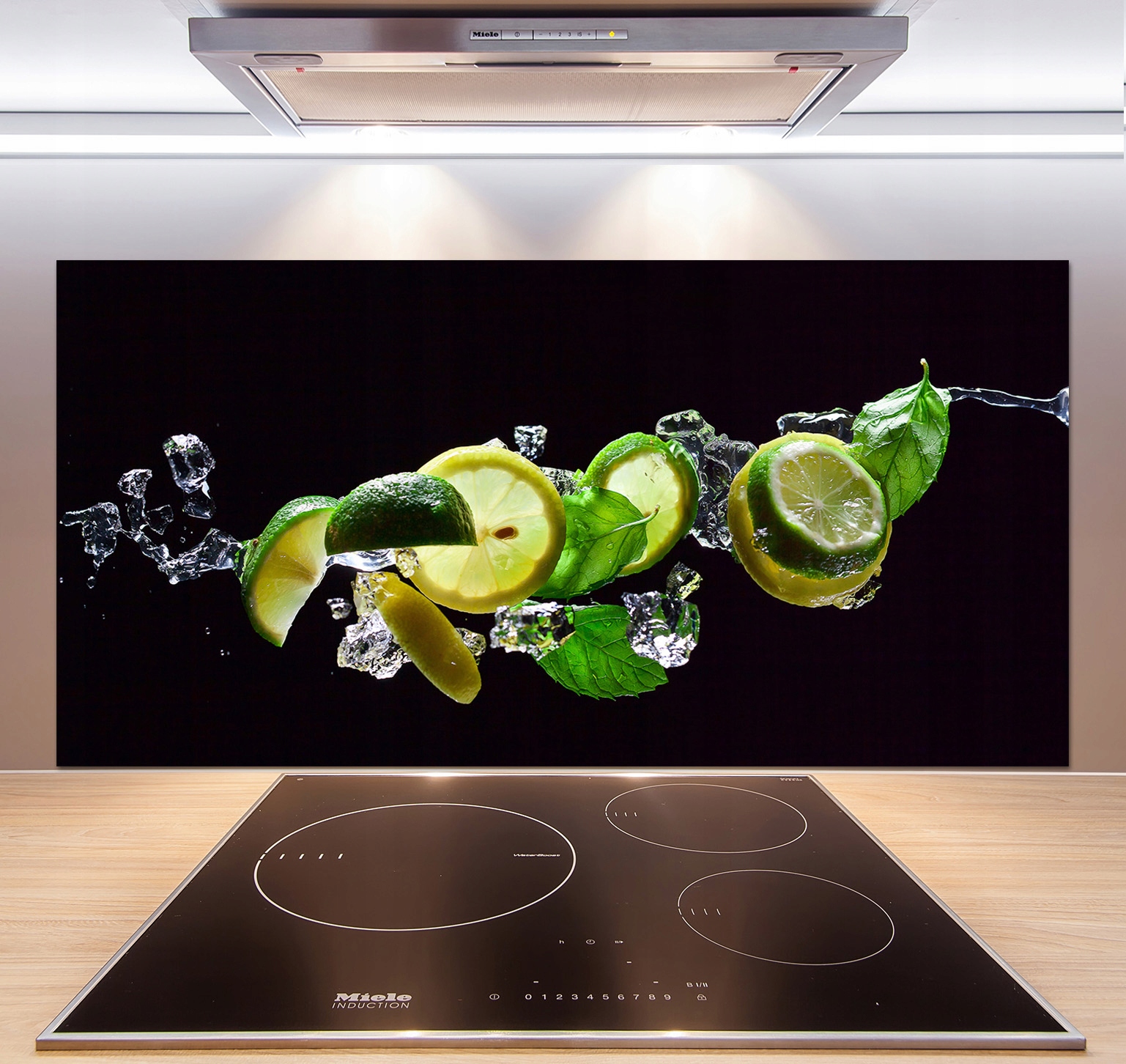 Sklenený panel do kuchyne Mojito 120 x 60 cm Lepidlo