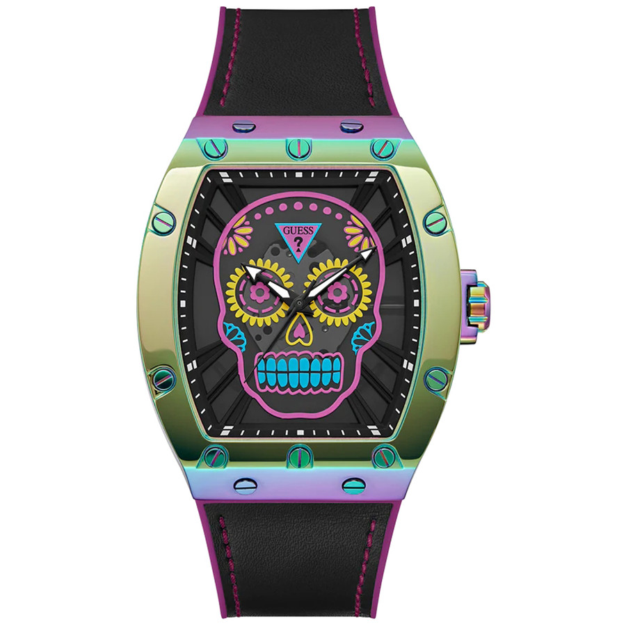 Pánské Hodinky Guess GW0506G2 s černým řemínkem