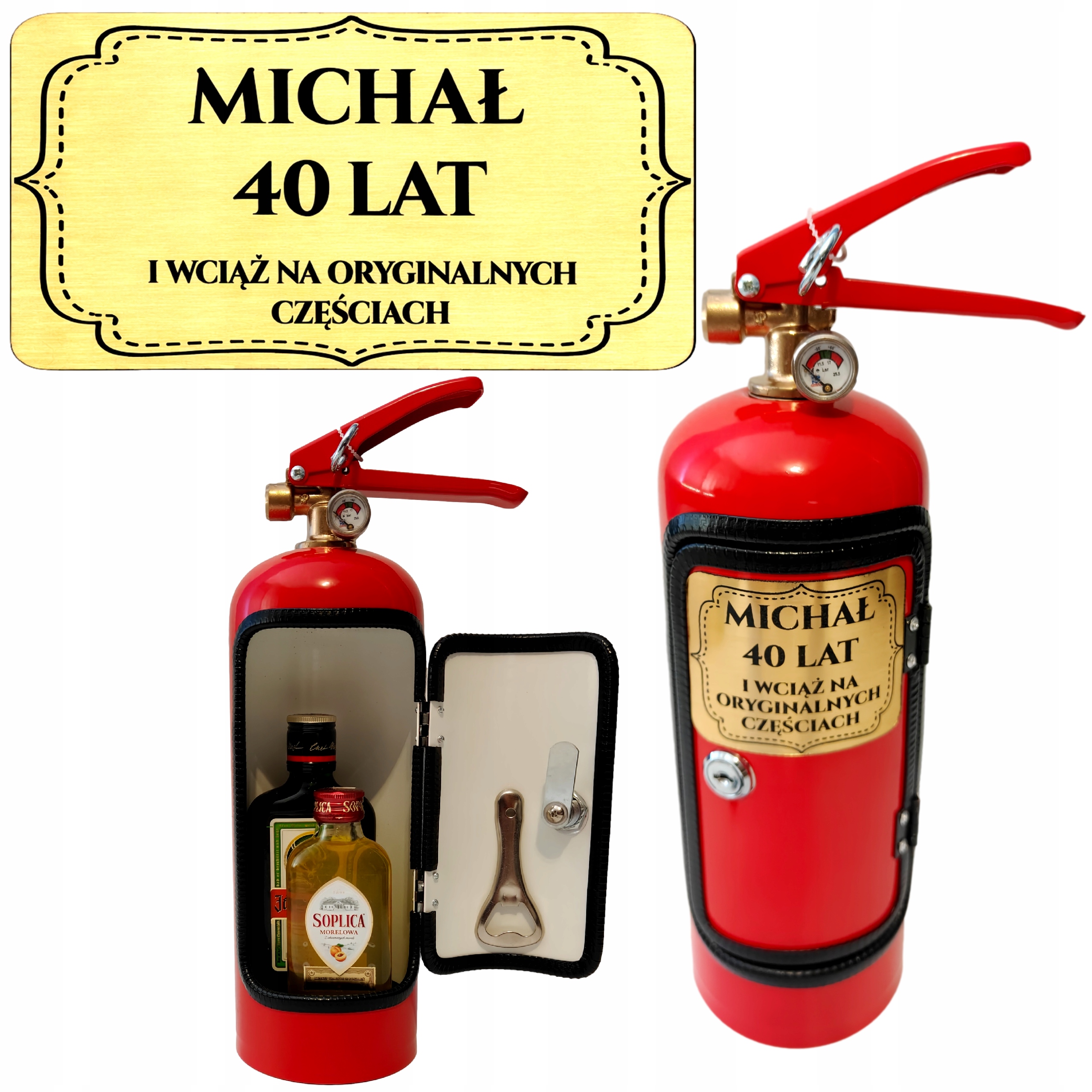 Hasicí Přístroj Mini Bar Úložný Prostor Na Alkohol Narozeniny 18 30 40 Párty Dárek