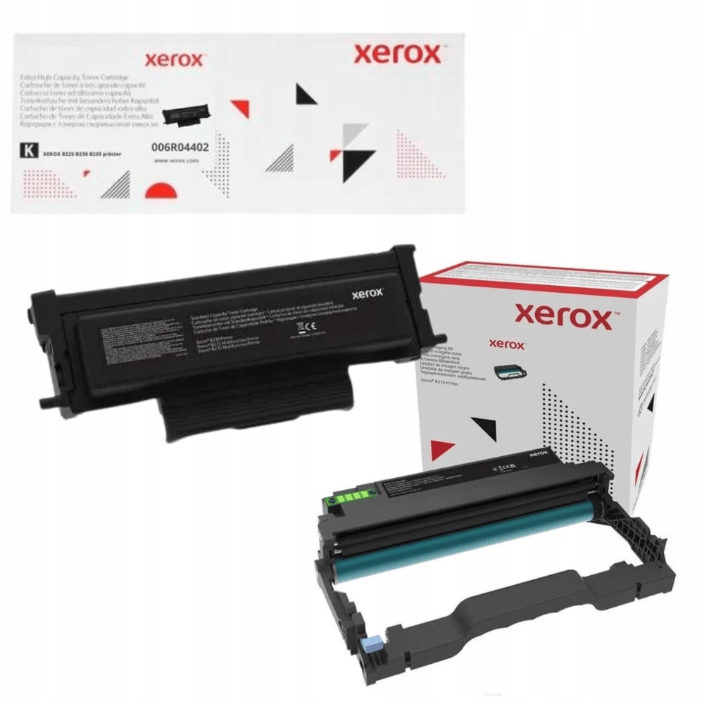 Nowy Zestaw Toner Bęben Xerox B225 B230 B235 006R04402 013R00691
