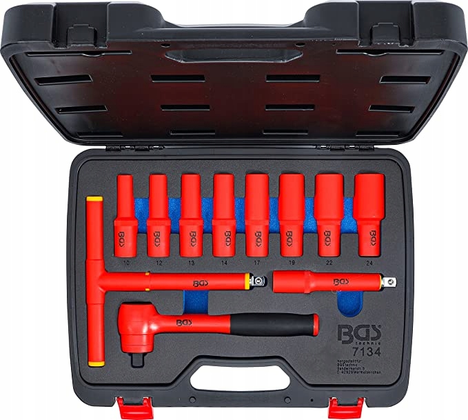 Sada nástrčných kľúčov Vde (1/2") 10 24 mm 11 ks Bgs