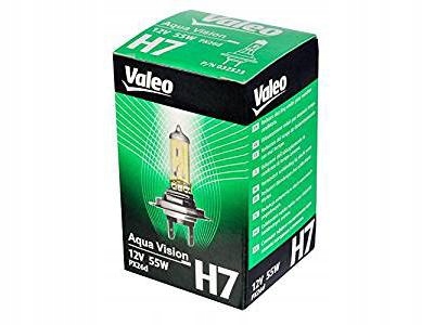 

Valeo Żarówka H7 12V 55W Aqua Vision