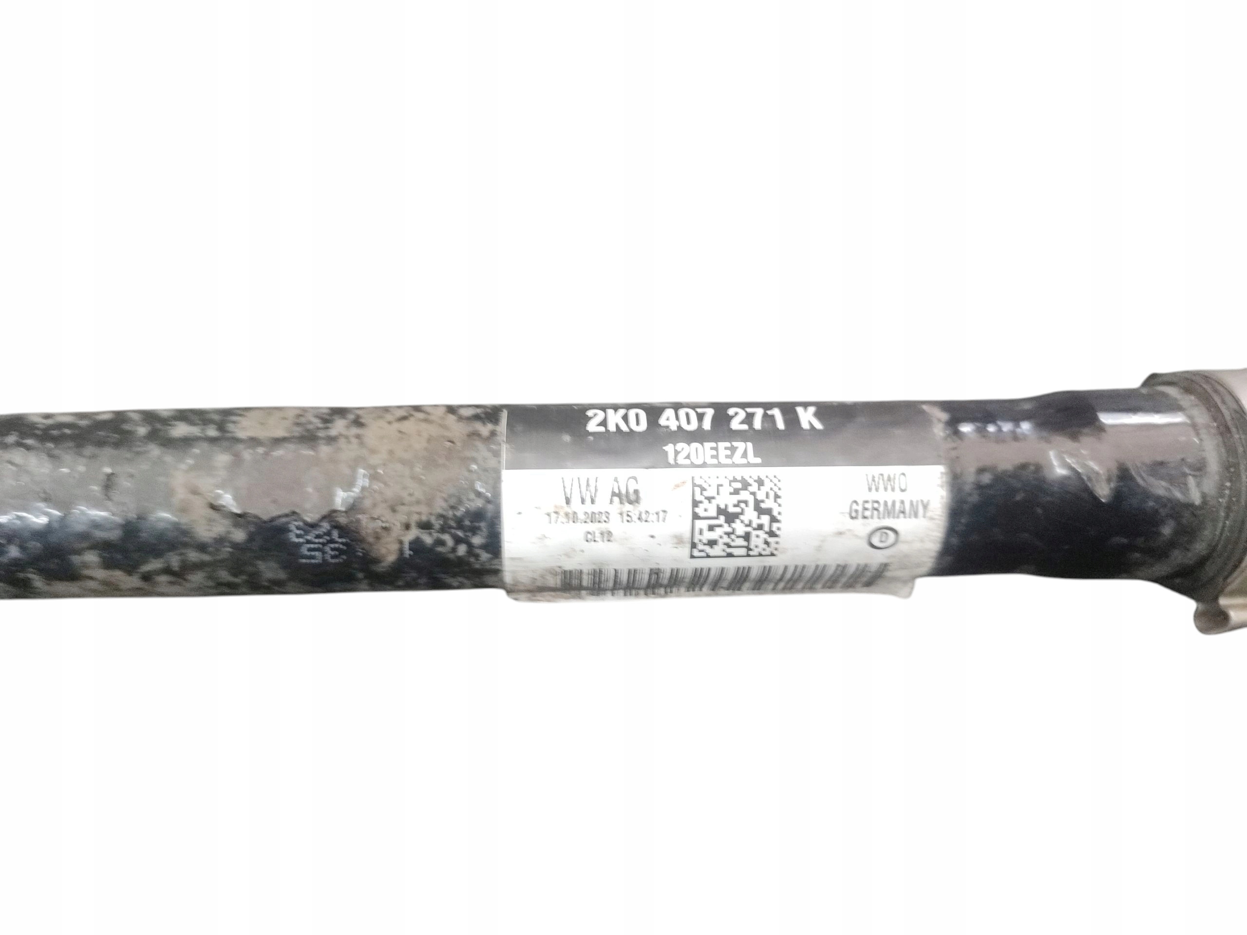joint semi-axis left front SKODA OCTAVIA IV GOLF VIII 1.0 TSI 2K0407271K