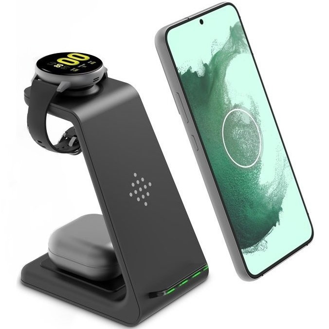 

Stacja Ładowania 3w1 Do Samsung Galaxy Watch Buds