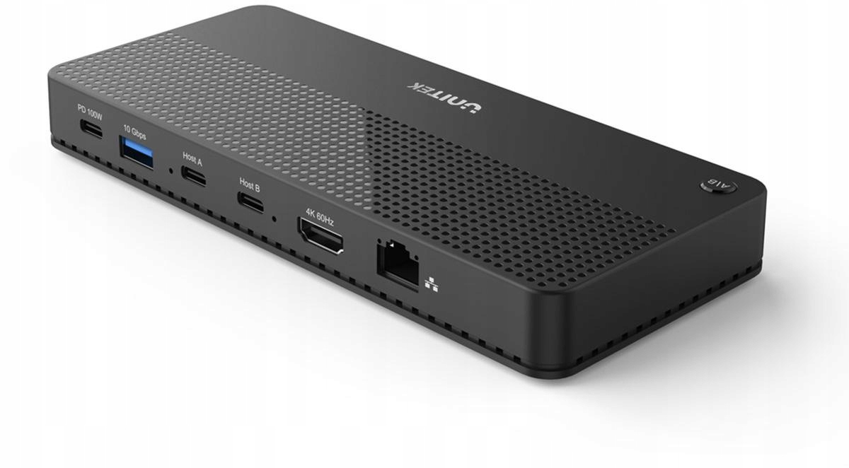 Dokovací stanice Unitek D1079A 12v1, Hdmi 8K, Usb 4, 100 W
