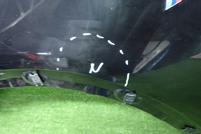BMW X3 F25 X4 F26 10- fender left front front