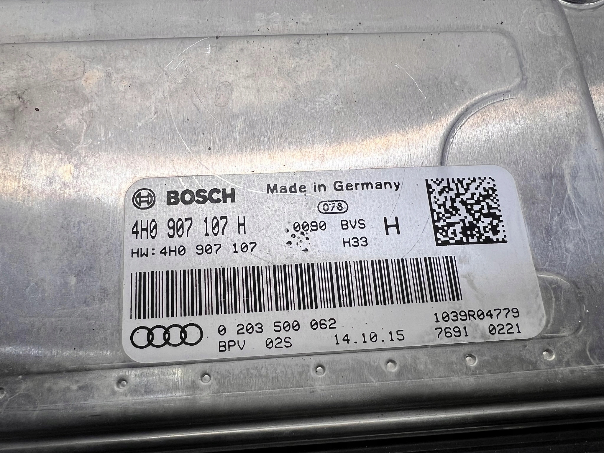 module control unit KAMERY AUDI A6 A7 A8 4H0907107H