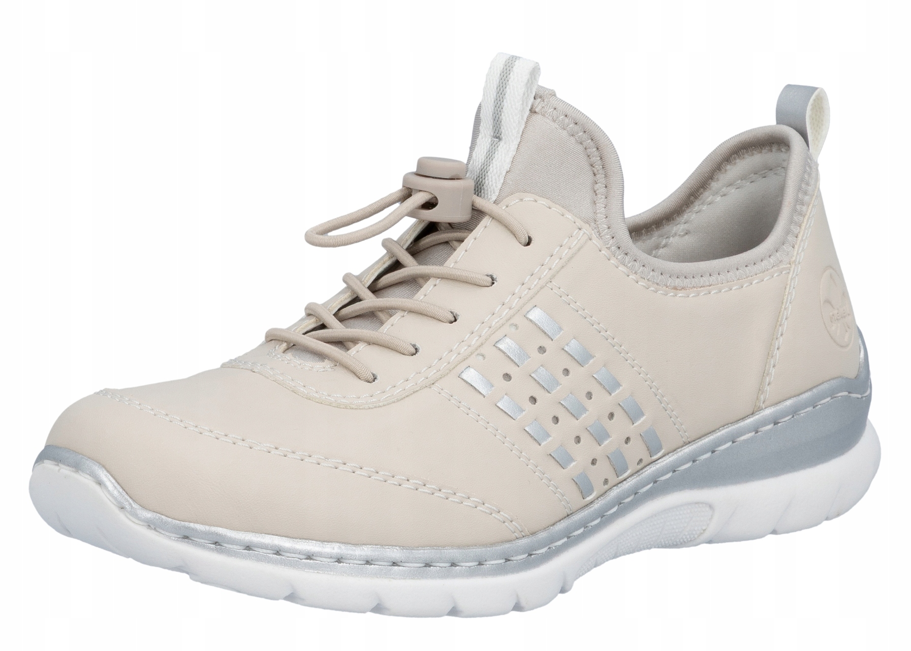Rieker L3259-60 vel.37 béžové polobotky sportovní Memosoft
