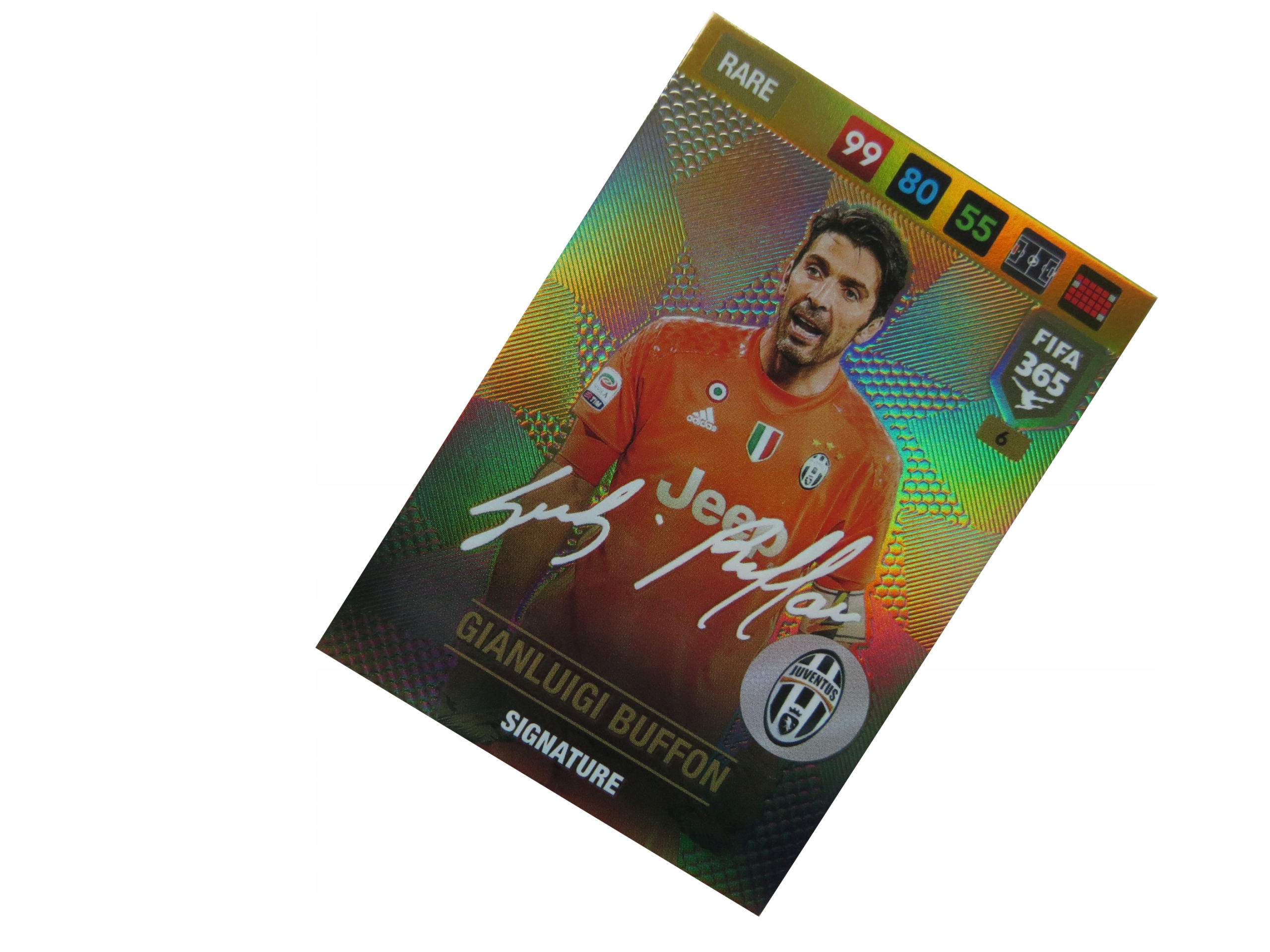 Panini Fifa 365 2017 Karta Rare Signature 6 Gianluigi Buffon Juventus