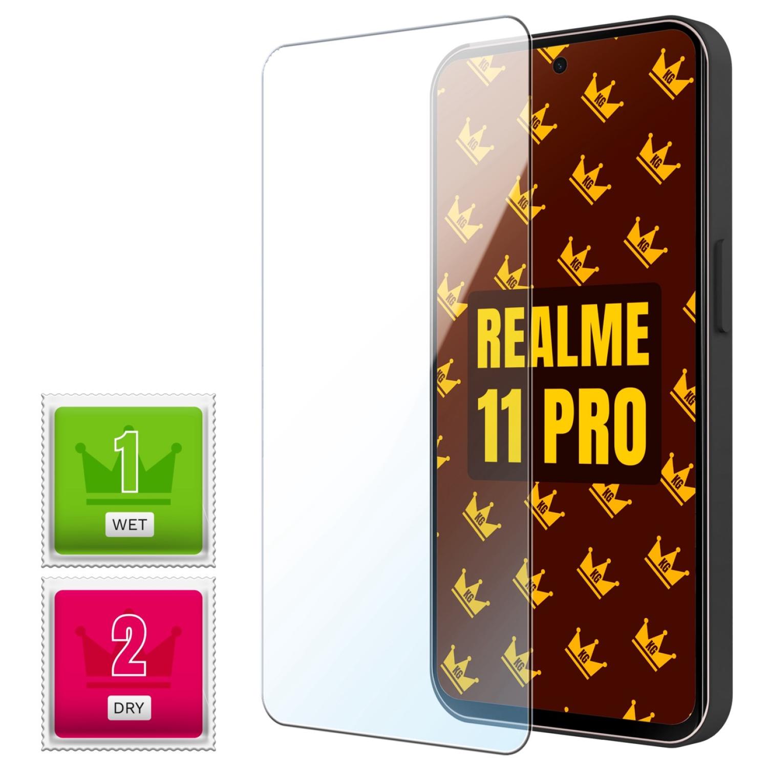 Szkło Hartowane Do Realme 11 Pro 12 Pro 13 Pro (Płaskie, 9H, Szybka)