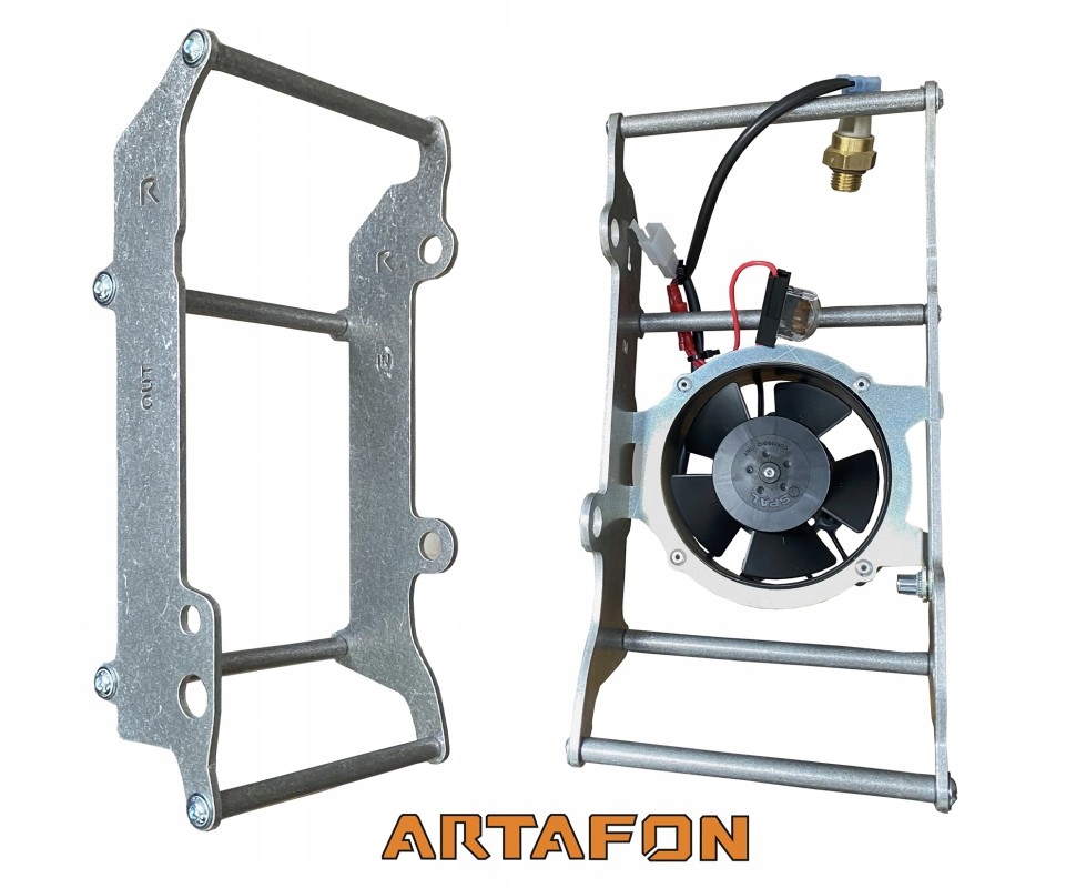 Hliníkové Kryty Chladičov Ventilátor Spal Beta Rr 2T 2025-2024 Artafon