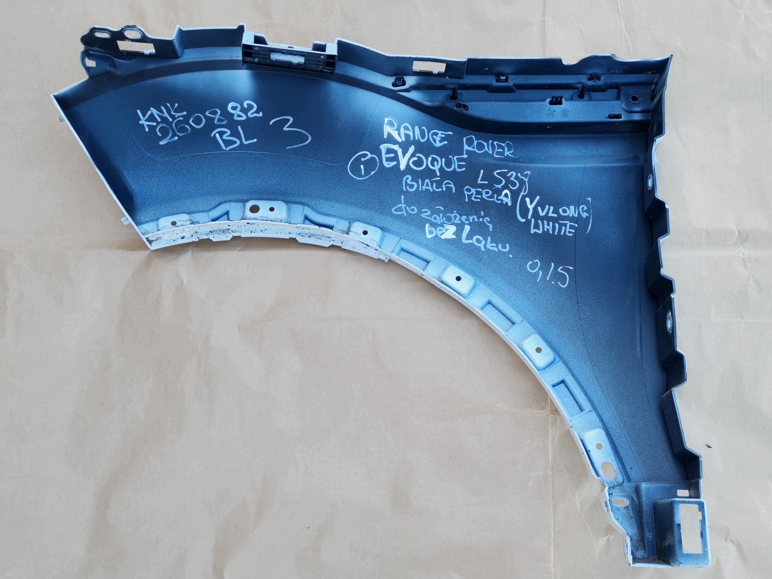 LAND ROVER RANGE ROVER EVOQUE 2011-2018 fender right front BJ32-16005-AG