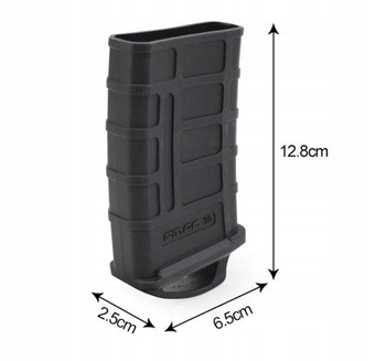 Gumowy uchwyt magazynka 5.56 Black taktyczny, kabura