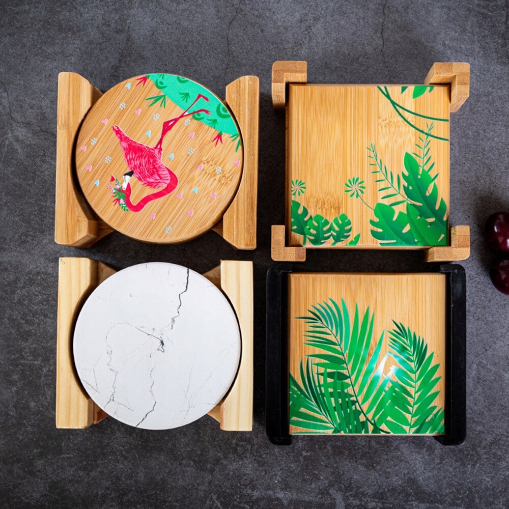 Coaster Holder Mat Storage Rack Cup Mat Case Drink Marka Inna