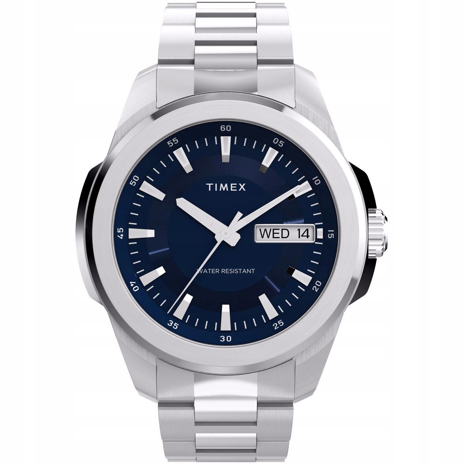 Pánské Hodinky Timex TW2Y21100 stříbrný náramek