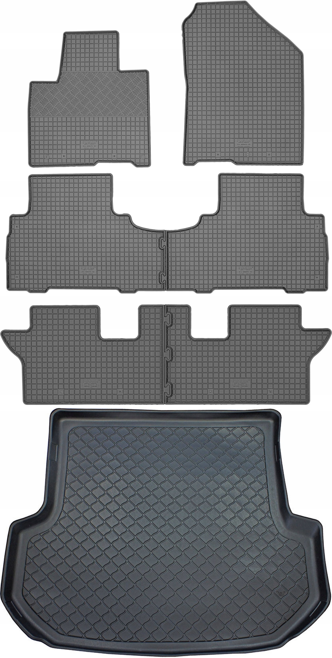Kia Sorento III Suv 2015 Koberce rohože